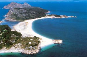 Cíes Islands in Galicia